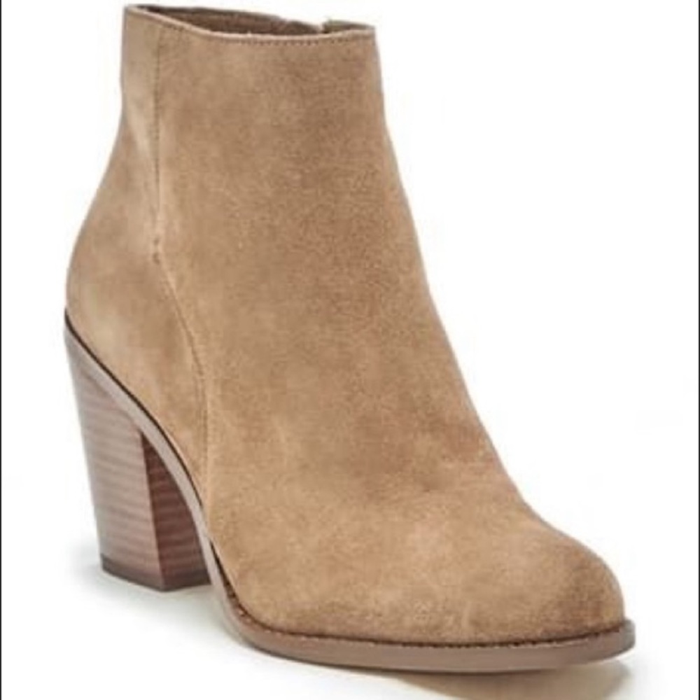 Sole Society Rimmie Boot in Honey Suede